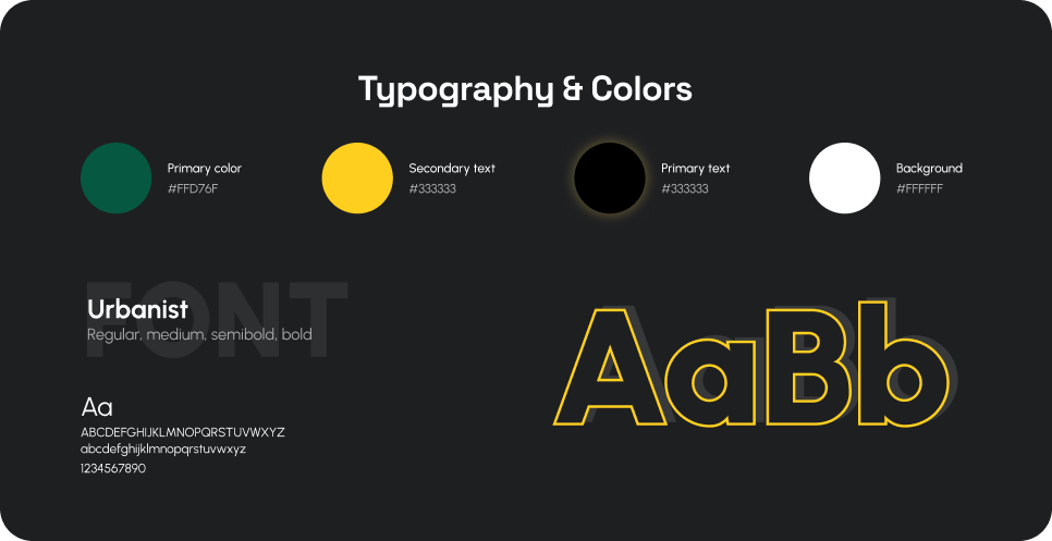 Typography and Colors